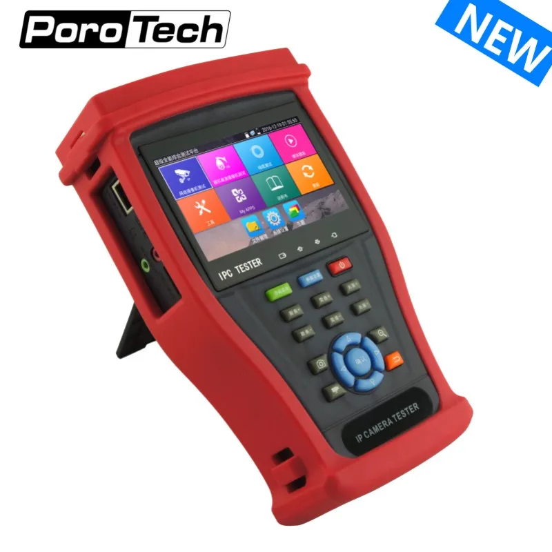 Upgraded IPC4300 Plus 4.3inch CCTV tester Monitor 8MP TVI CVI 5MP AHD SDI H.265 4K IP Camera