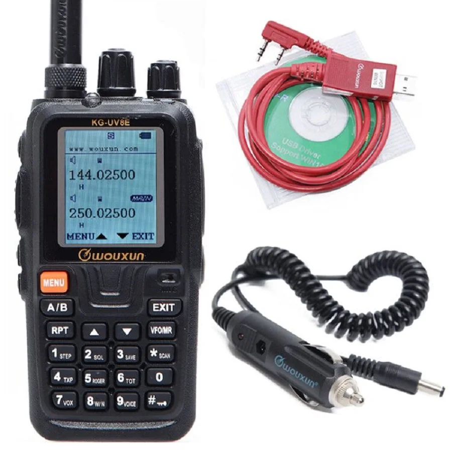Picture 1 Wouxun KG-UV8E трехдиапазонный 136-174/220-260/400-520 МГц дуплексный перекрестный репитер 999 каналов Многофункциональный DTMF рация - Цвет: Picture 1