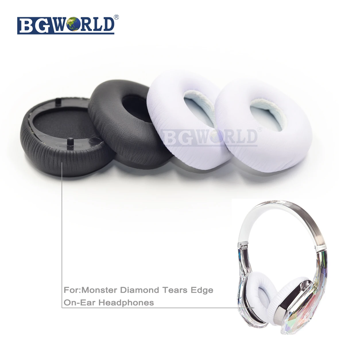 BGWORLD Protein Softer Cushion Ear Pads cover earpad foam earmuff For