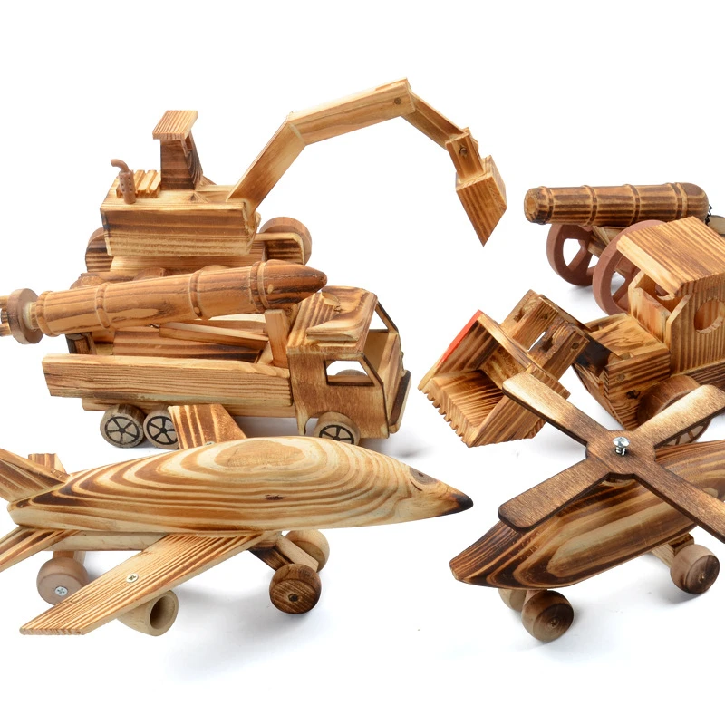 wooden vehicles