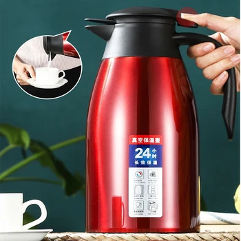 

2L Double Stainless Steel Coffee Pot For Insulated Pot Coffee Pots Thermal Carafe Insulation Jug Flask