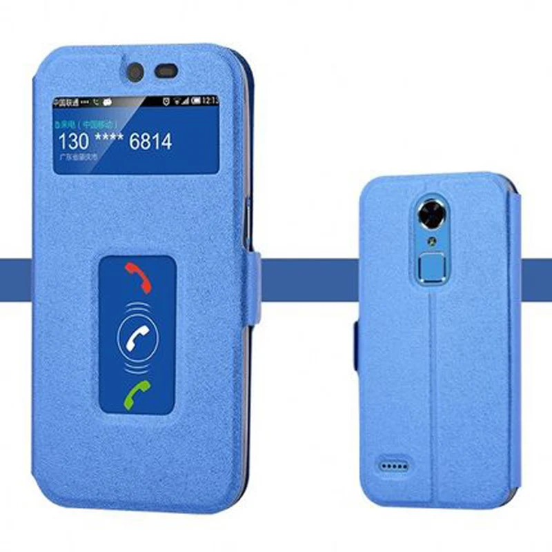 

Open window Flip case For ZTE Blade A1 shell back cover C880U C880A C880S capas Leather Phone Case Cover BladeA1 Case Shell