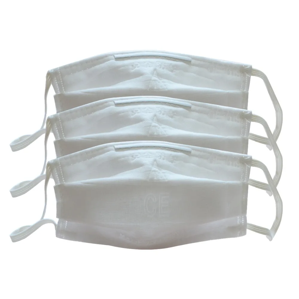 1piece 8 Layers Pure Cotton Mask Professional Disposable Face Mask Haze Weather High Filtration Efficiency Anti-smog Mask
