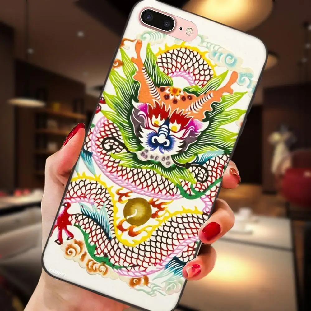 Популярный чехол для Apple iPhone 4 4s 5 5S SE 6 S 7 8 Plus X XS Max XR God чудовище Дракон