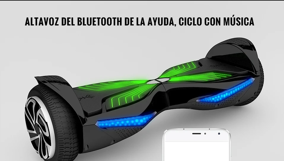 Koowheel K3 6.5 inch Electric Hoverboards with Bluetooth Self Balancing Scooters Overboard LED HoverBoard for Adult Kids (2)