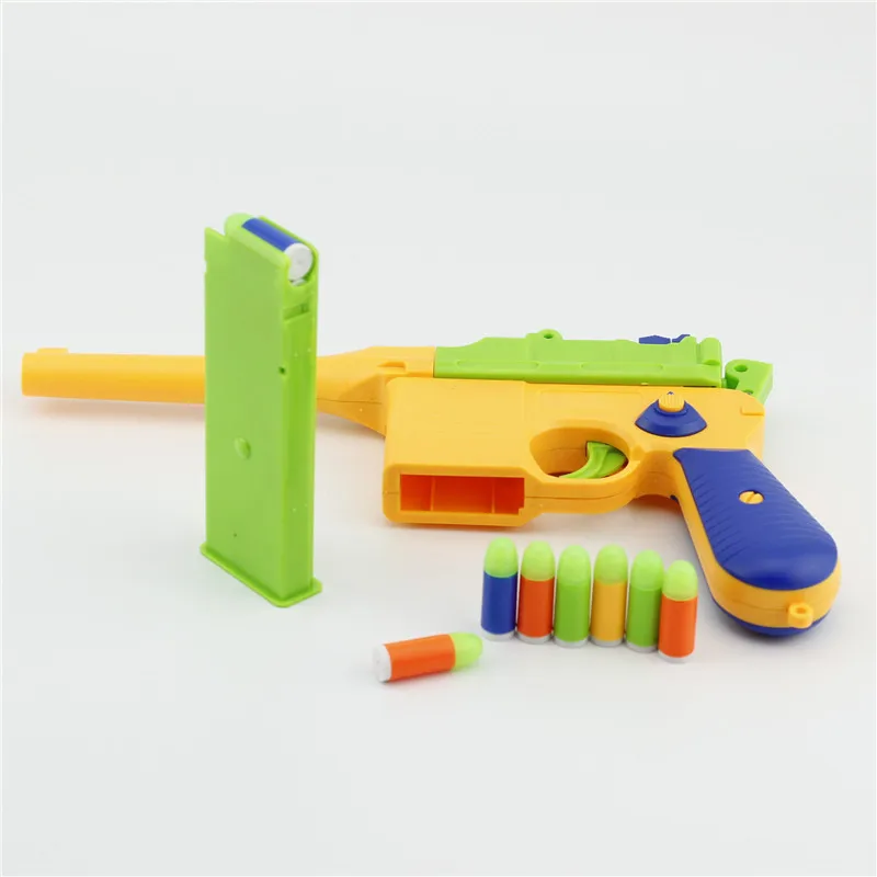 

kid outdoor Toys Pistol Children's Soft Bullet Gun Plastic Toy Guns Kids Shooter Game Sniper toys