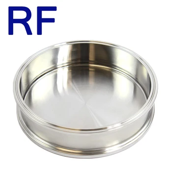 

RF 4" X 2" Tri Clamped Splatter Platter Plate SS304 Sanitary Stainless Steel BHO Closed Loop Extractor Spare Parts