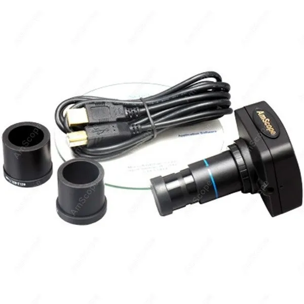 Бесплатная доставка-AmScope поставки 1.3MP usb-микроскоп Камера + программное обеспечение + комплект для калибровки