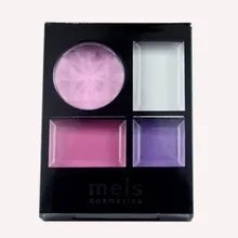MEIS Brand Makeup Cosmetics Professional Makeup 4 Colors Eye Shadow Eyeshadow Palette Matte Eyeshadow Eye Shadow Palette MS0413