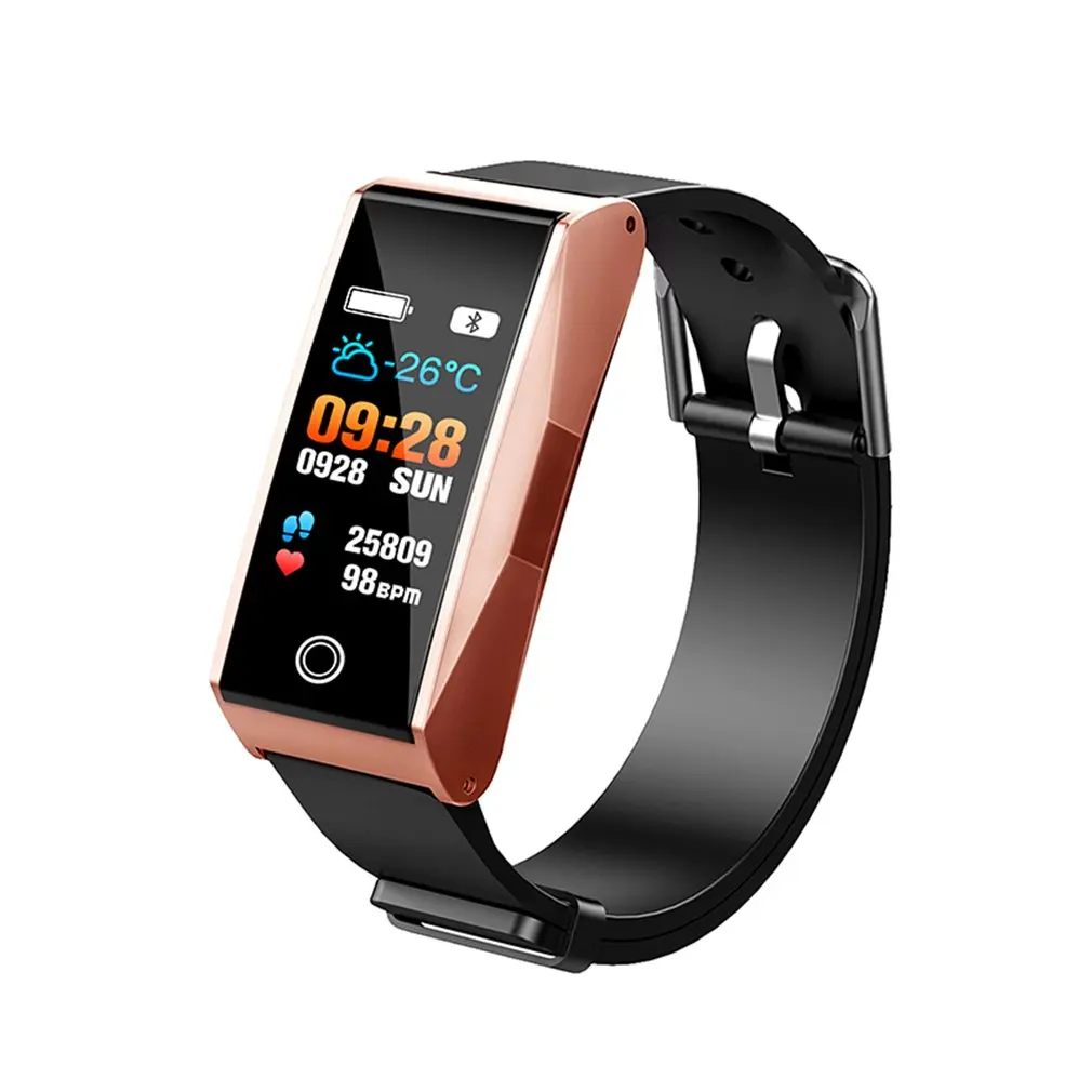 

BL86 Smart Bracelet Blood Pressure Heart Rate Sleep Monitor Smart Wristband Bracelet Fitness Tracker Smart Watch