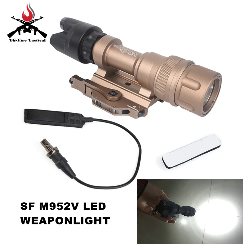 Element Airsoft Surefir M952V тактический светодиодный светильник для оружия 380 люмен