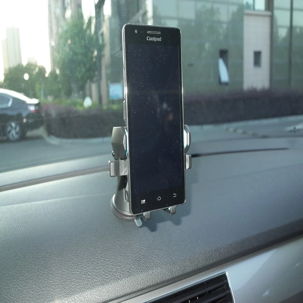 Универсальный автомобильный держатель телефона GPS подставки автоматический замок присоска держатель для GPS для мобильного телефона iPhone 7 7 S 6 6 S samsung iPad
