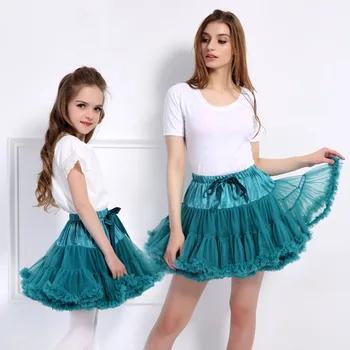 

Family Matching Clothes Mother Daughter Tutu Skirts for Girls Christmas Clothes Baby Girl Tutu Skirt Teen Fluffy Dance Petticoat