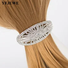 

YFJEWE Bridal Wearing Rhinestone Simulation Flowers Hair Jewelry New Arrival Personalized Fancy Bulk New Vintage Jewelry H061