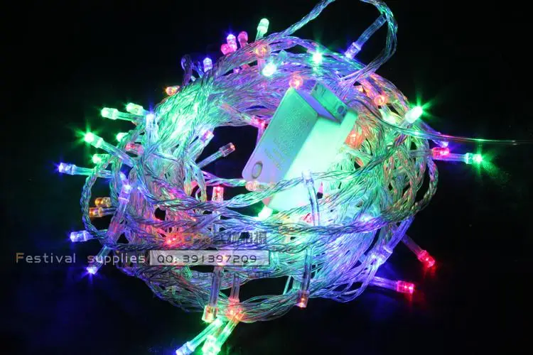 Christmaslights30metersledlightsflasherlampsetdecoration