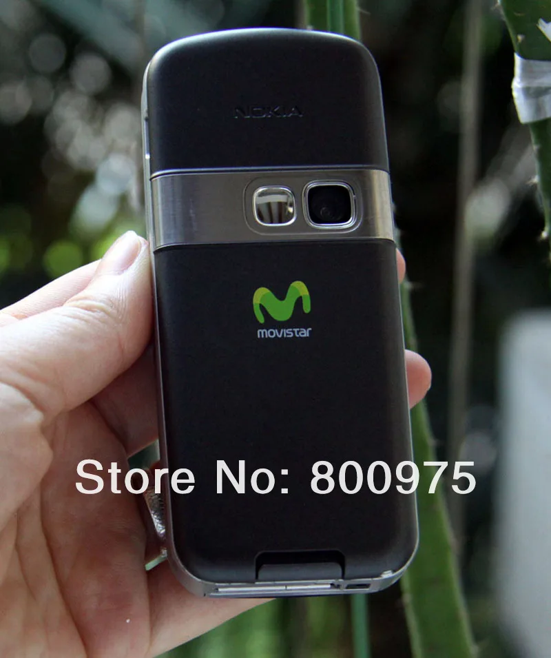 Мобильный телефон Восстановленный Nokia 6070 разблокирован 2G GSM мобильный телефон и русский язык
