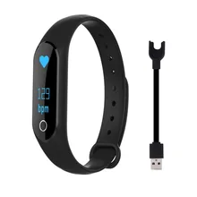 Спортивный смарт-браслет монитор сердечного ритма OLED Bluetooth Смарт наручные Часы Трекер Активности Сна Smartband для iOS Android телефон