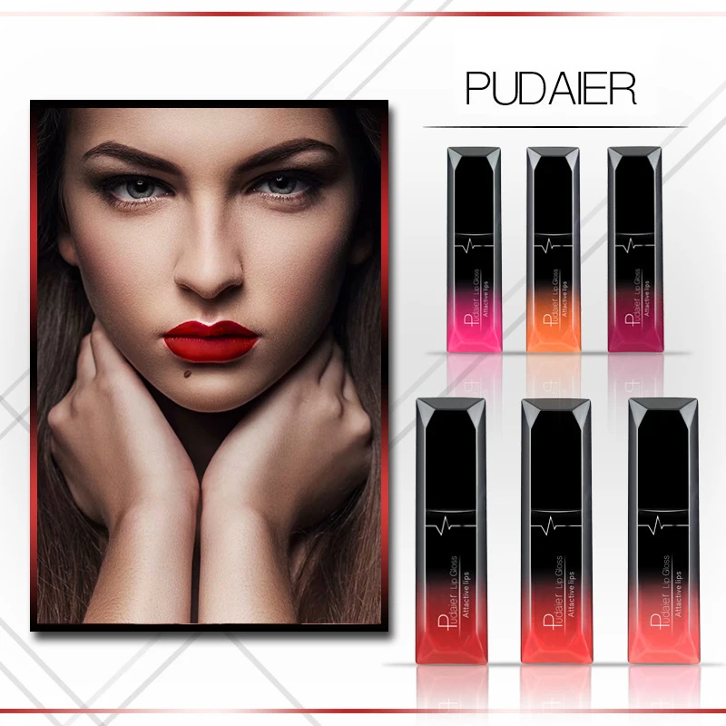 Moisturizing Lipstics Metallic Liquid Lip Gloss Waterproof Matte Gold 24 Hours Long Lasting Velvet Lipstick Makeup Cosmetics | Красота и