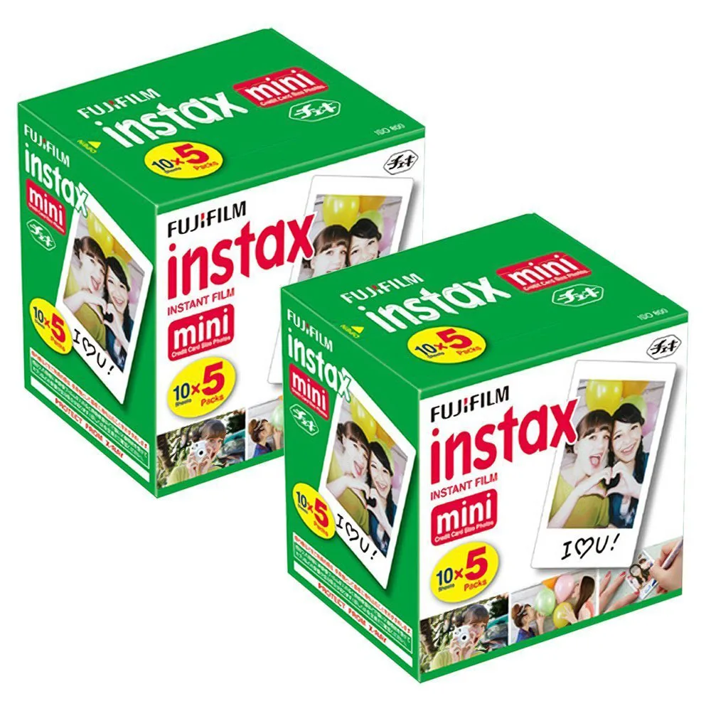 Фотобумага Fuji Fujifilm Instax Mini 100 листов фотобумага с белым краем для 9 8 7s 70 90 25