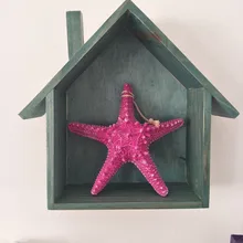 Mediterranean American country retro color old wall hanging small house home living room decoration shelf locker mcmullen a small country living goes on