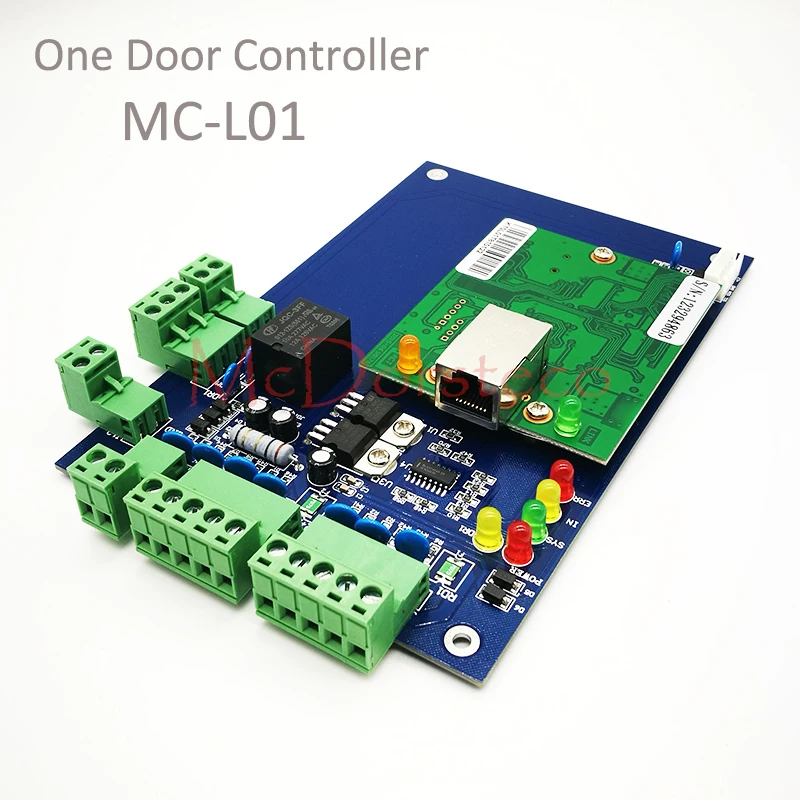 High Quality TCP/IP RFID Access Control System Door Access Panel LAN Interface Gate Access Controller for One Door L01