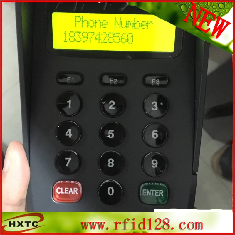 number keypad on phone