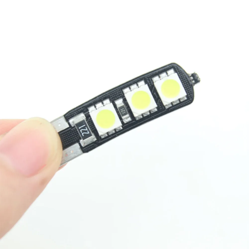 Dongzhen 1X 12В T10 W5W 6 SMD светодиодный 5050 Canbus без ошибок автомобильный интерьерный