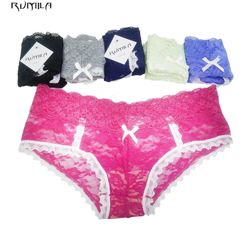 lace multi color Sexy cozy comfortable Lace Briefs thongs women