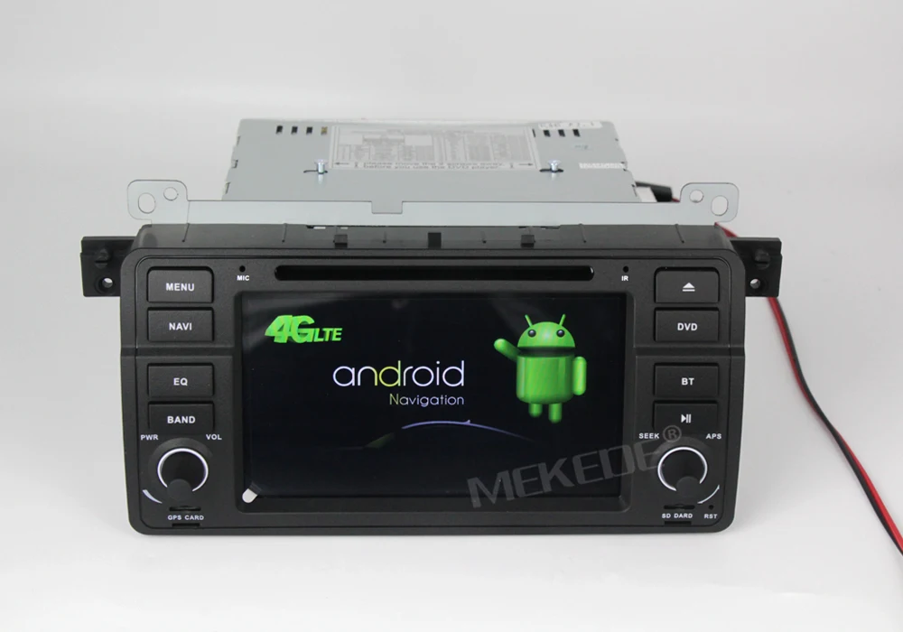 Cheap In stock Android 7.1 1024*600 Car dvd player radio audio For BMW E46 M3 with multimedia GPS navigation E46 M3 4G WIFI 2GRAM BT 12