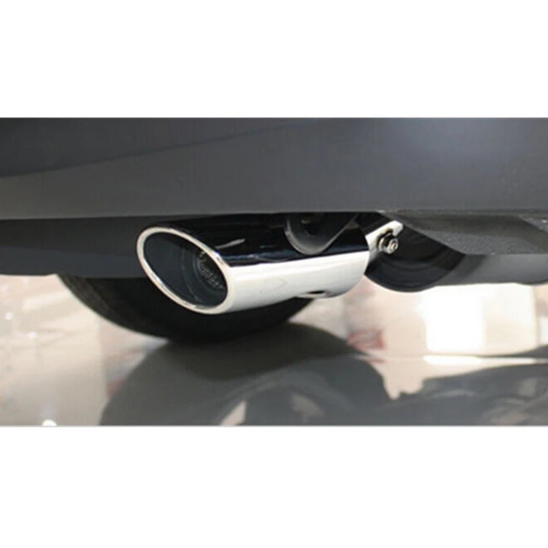 JXLCLYL Stainless Steel Car Rear Exhaust Muffler Tip End Pipe For Toyota C-HR CHR 2016 2018