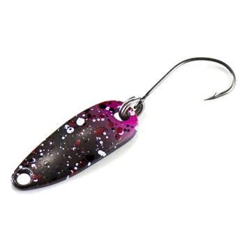 

Countbass Casting Spoon With Korean Single Hook, Size 28.2x10.2mm, 2.7g 3/32oz Salmon Trout Pike Bass Fishing Lures