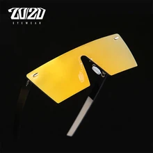 20/20 Марка Vintage Солнцезащитные Очки Мужчины Без Оправы Путешествия Плоской Панелью Объектива Мужской Солнцезащитные Очки Женщины cuculos Gafas PC1604