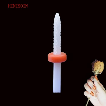 

White Ceramic Nail Drill Bit-10 Pcs/Lot - Under Nail Cleaner Bit - (0036.023)