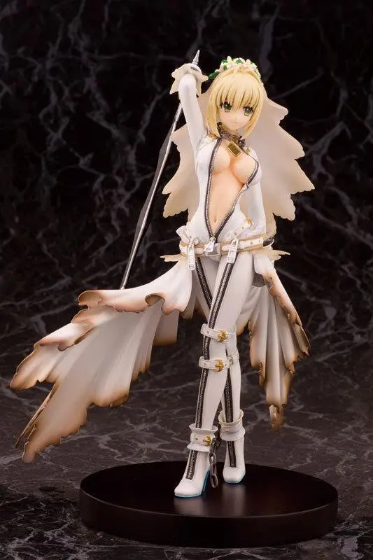 

Anime Fate Stay Night Fate/Extra CCC Saber PVC Action Figure Collectible Toy 22CM