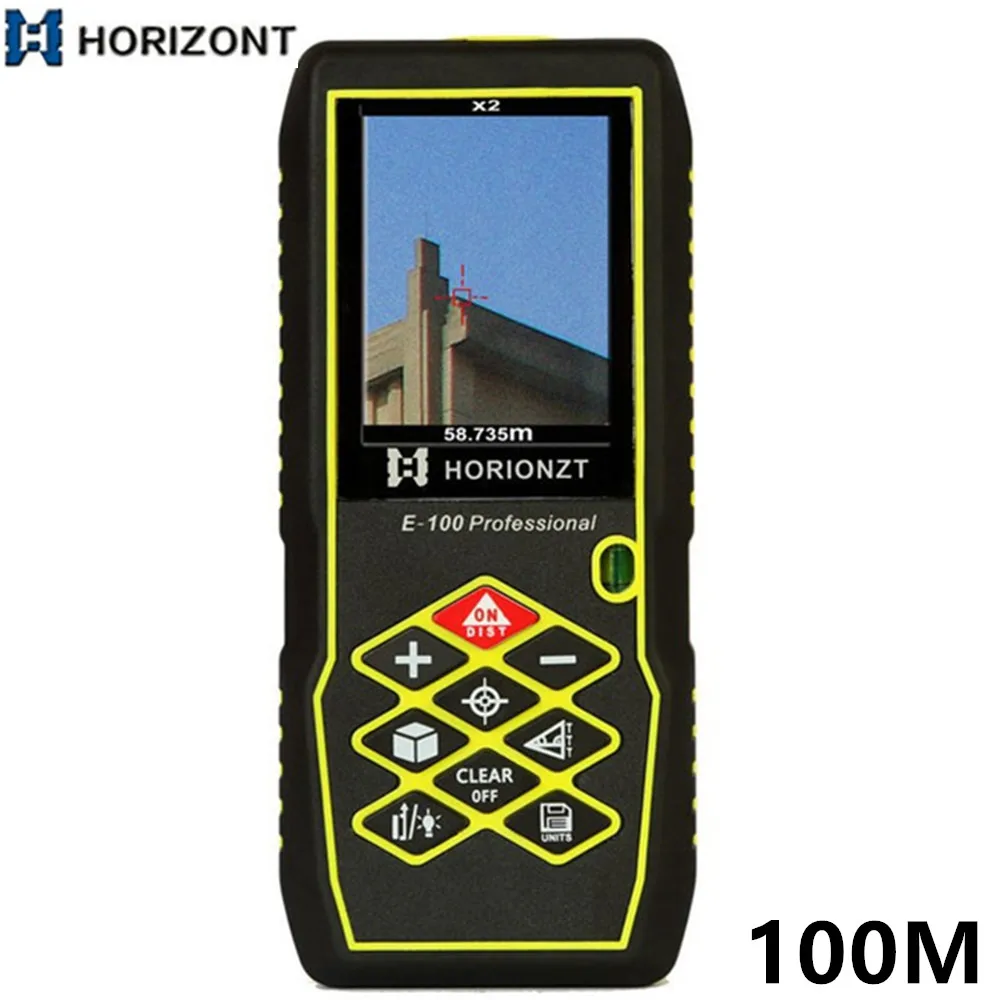 Laser Distance Meter 80M100M Handheld Range Finder Tape Measuring Device Rangefinder LCD Camera Diastimeter Measure Rechargeable