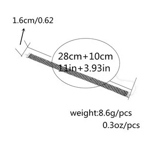 1 шт ожерелье-чокер со стразами ожерелье 5 размер готический блеск черные стразы крутящийся ошейник ожерелье ювелирные изделия вечерние подарок на Рождество - Окраска металла: 16MM