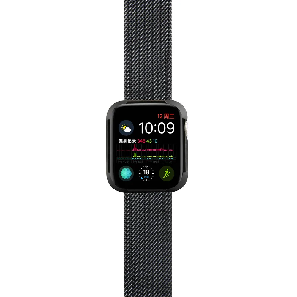 4 шт. Высокое качество PC чехол для часов бампер для Apple Watch корпус 44 мм/40 мм защитная рамка аксессуары для iWatch серии 5 4