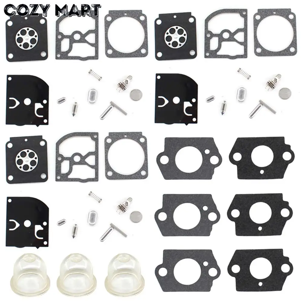 

3x Carburetor Rebuild Repair Kit For ST FS55 FS120 FS200 FS250 FS300 FS350 SH55 SH85 BG 45 46 55 65 85 Trimmer # Zama RB-89 Carb
