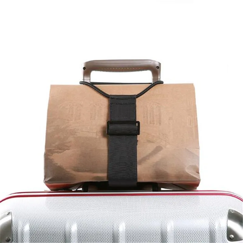 Adjustable Baggage Bungee Luggage Belts Suitcase Adjustable Belt Carrier Strap Travel Accessories Carry On Straps Travel Tools