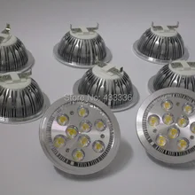 ; 8 шт. lamparas de TECHO led g53 ar111 e27 GU10 9 Вт мини-прожектор led теплый белый день белый холодный белый светодиод cesped 85-265 V