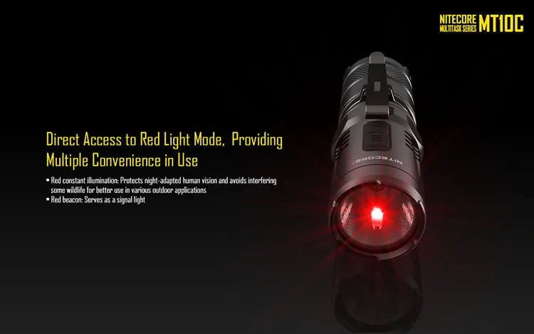Portátil para Acampamento ao ar Mt10c + Imr18350 Venda Nitecore Bateria Recarregável Lumen Cree Xm-l2 u2 Led Lanterna Tática Livre 920 4 Luzes e Iluminação