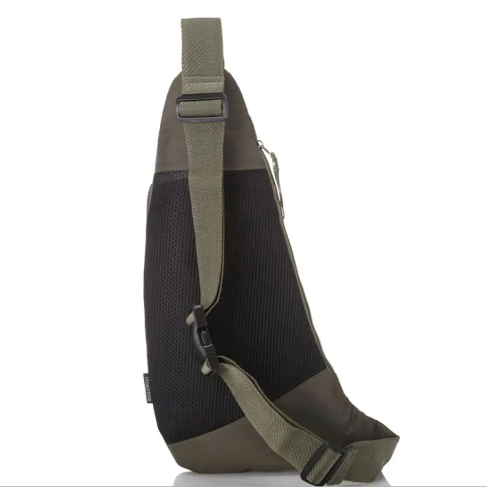 Men's Sling Chest Bag Waterproof Nylon Cross Body Messenger Shoulder Pouch Travel Riding Hiking Cli