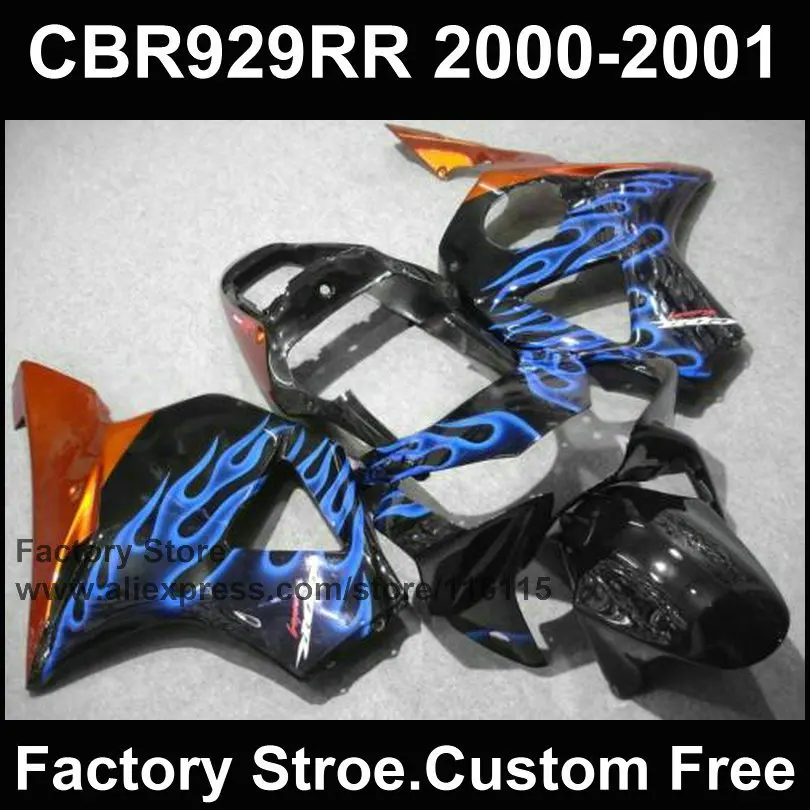 fairing kit for HONDA 2000 2001 CBR929RR CBR 929 00 01 CBR900RR