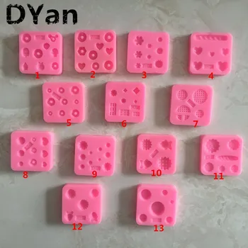 

Free Shipping Clay Mold Dijiaojiao Sugar Cake Silicone Mold diy Chocolate Mold Kitchen Liquid Cake Baking Tools A1353