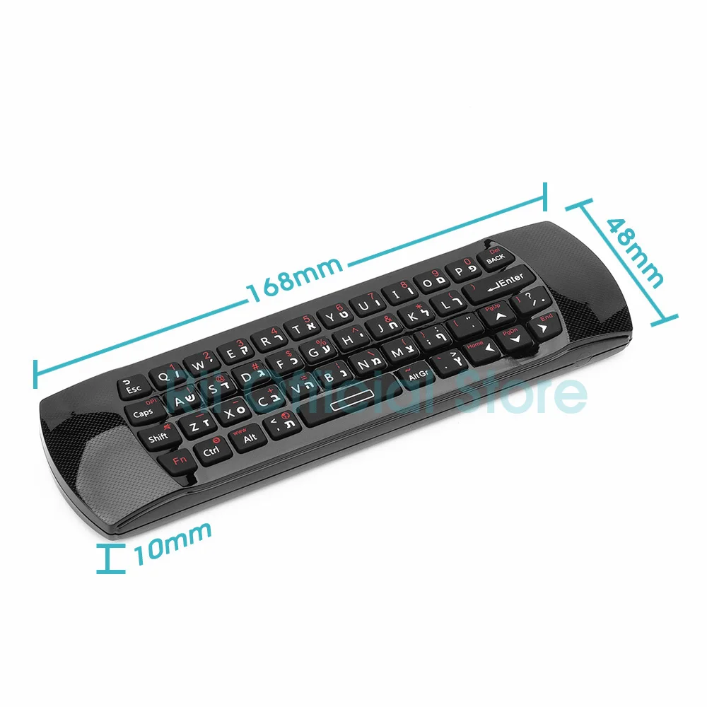 ghz ar mouse controle remoto com teclado