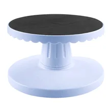 Пластиковая тарелка для торта Регулируемая вертушка Вращающаяся круглая подставка для торта украшения торта поворотный стол DIY торт сковорода кухонные принадлежности для выпечки