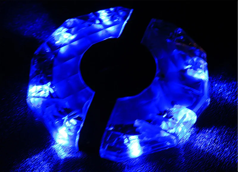Bicycle Light Waterproof MTB Road Bike Hubs Lights USB Charging Front Rear Spoke Wheel Decoration Safety Cycling Lamp LT0110 (2)