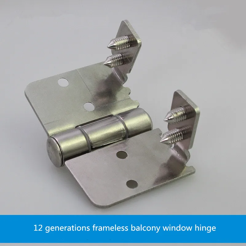 

Frameless folding window hinge folding frameless balcony glass doors and windows hinge connector