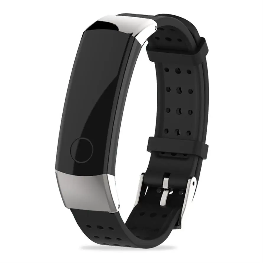 Новая мода спортивный силиконовый браслет ремешок для huawei/Honor 3/смарт часы беспроводные устройства smartwatch relogios horloge - Цвет: C