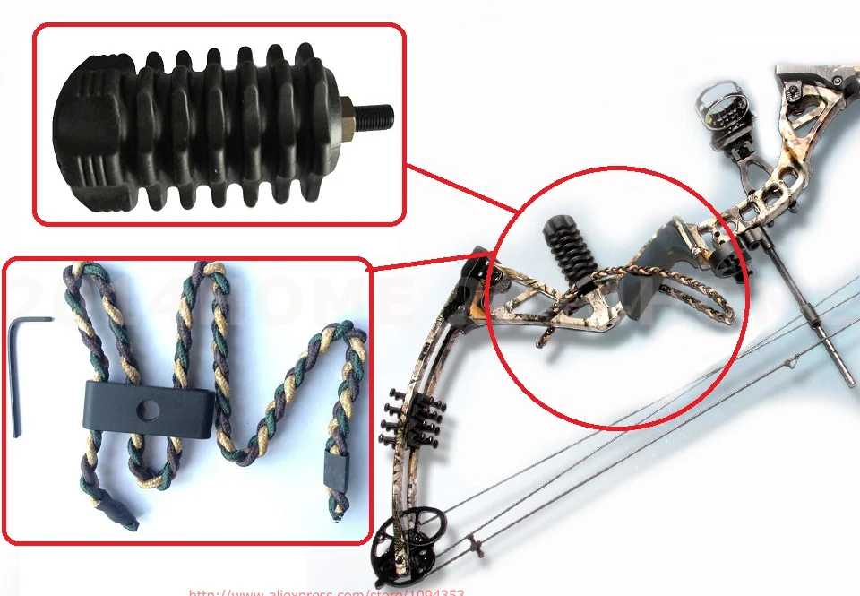 compound bow stabilizer hunting arrows archery stabilize Bow Sling